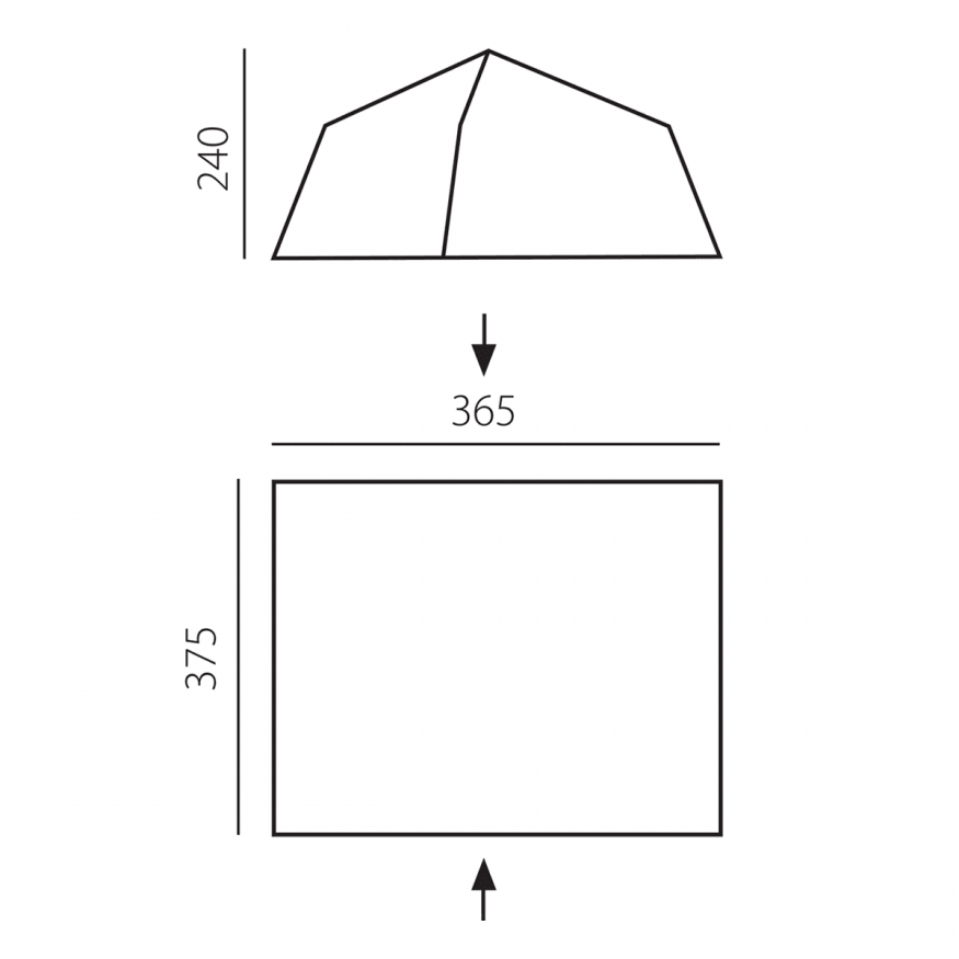 Шатер Camp зеленый, Btrace