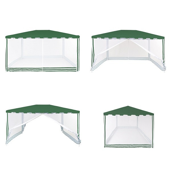 Садовый тент шатер 1044 3х4х2,5м полиэстер, Green Glade