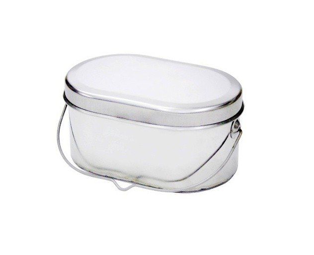 Котелок низкий 1,3 л крышка без ручек Роза Ветров