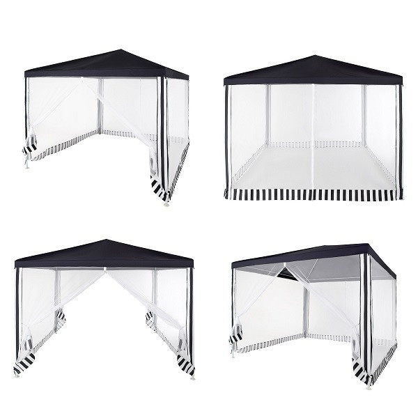 Тент садовый 1086 3х3х2,5м полиэстер, Green Glade