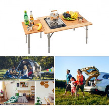 Стол складной 2022 "Bamboo 7851G" бамбук