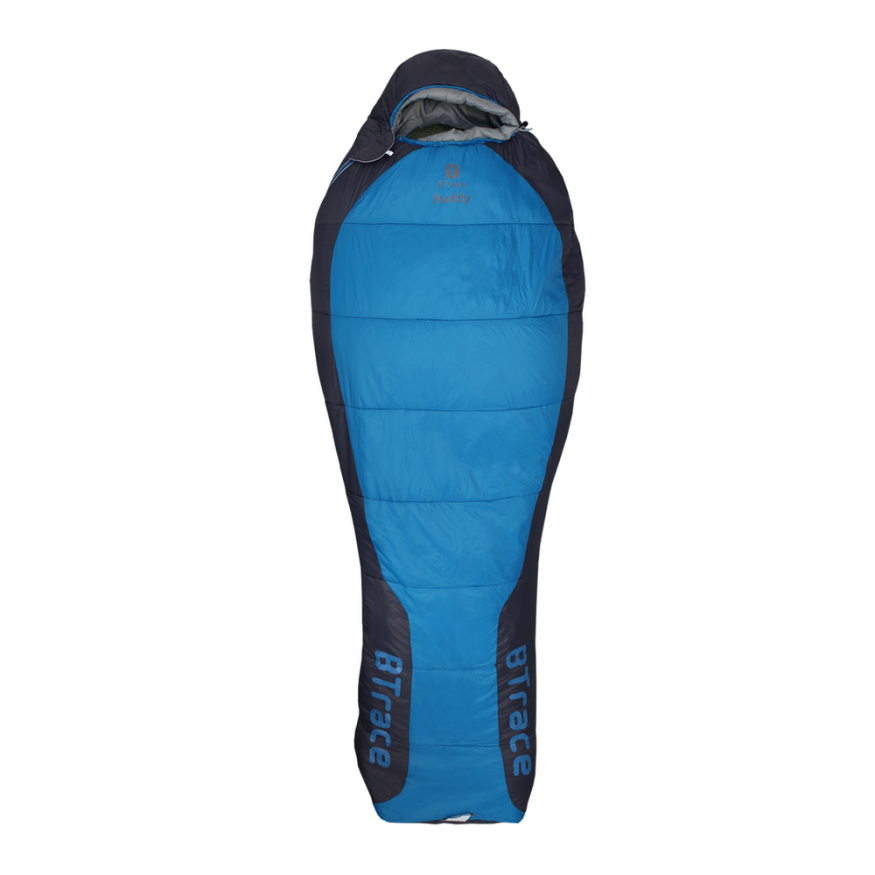 Спальный мешок Buddy L Правый, серый/синий, Btrace