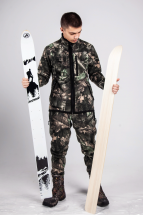 Лыжи Лесные, дерево, длина 145 см, ширина 110 мм