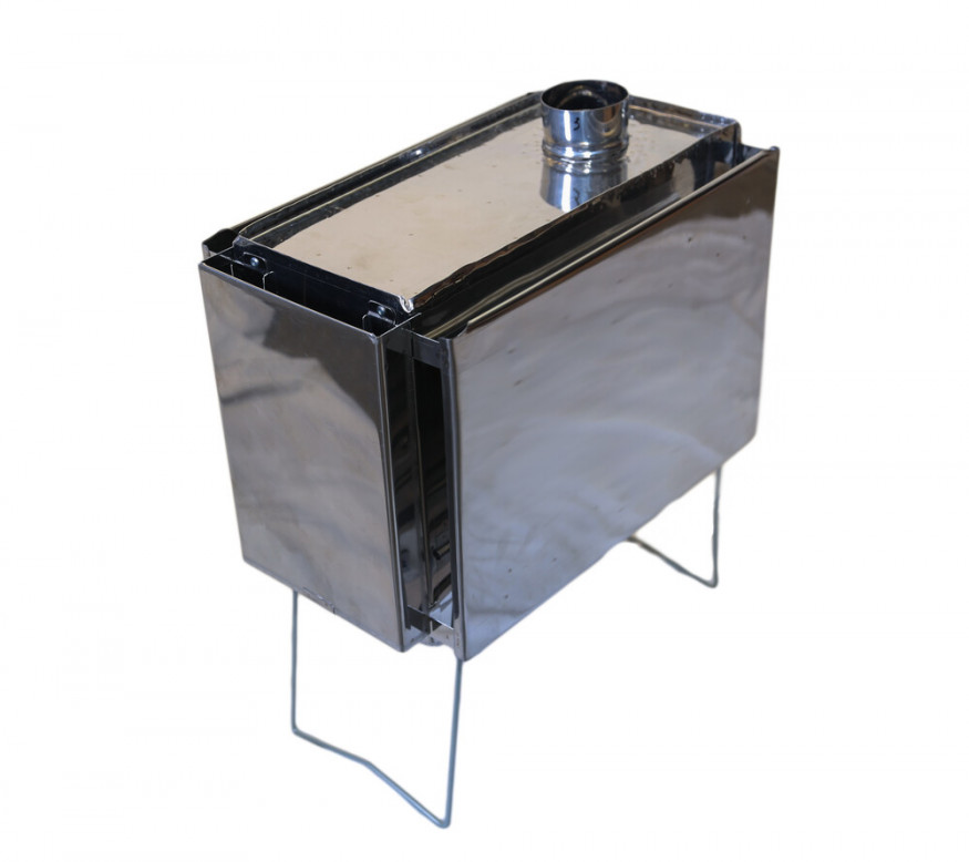 Печь походная Век Эконом-Стандарт туристическая, сдвижной экран