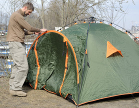 Envision &amp;quot;4Lux&amp;quot; (палатка) зеленый цвет
