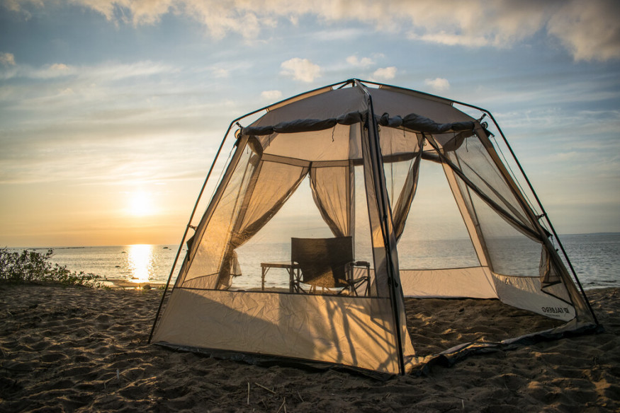 Шатер ARBOUR SAHARA серый, Talberg