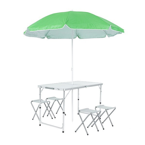 Набор мебели для пикника Green Glade M790-1, мраморный белый, Green Glade