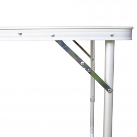 Стол складной (120*60*50/70 см, алюминий)