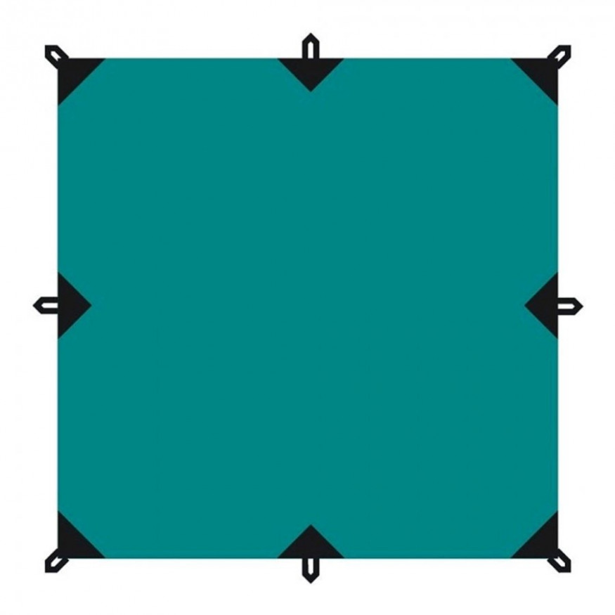 Tramp Тент 3 x 3 м (укрывной) зеленый цвет