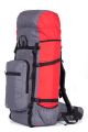 Рюкзак туристический Оптимал 2, серо-красный, 90 л, ТАЙФ