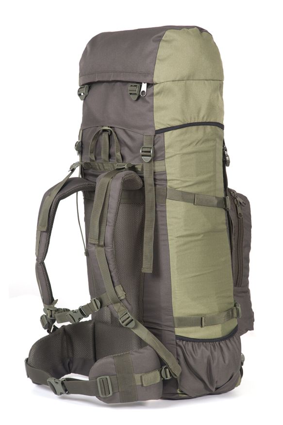 Рюкзак туристический Оптимал 3, олива, 90 л, ТАЙФ
