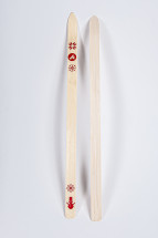 Лыжи Малыш, прогулочные детские 130 см, дерево