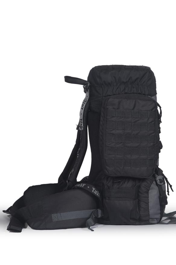 Рюкзак тактический Сармат 3, Оксфорд (рип-стоп), черный-серый, 55 л, ТАЙФ
