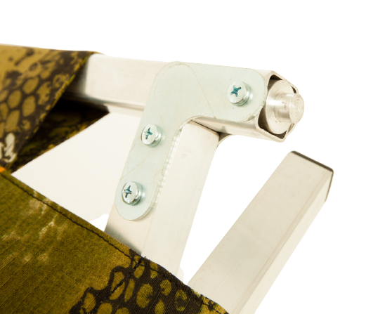 Раскладушка туристическая в чехле Пингвин, 1850х650х400 мм, труба алюминиевая 25х25 мм