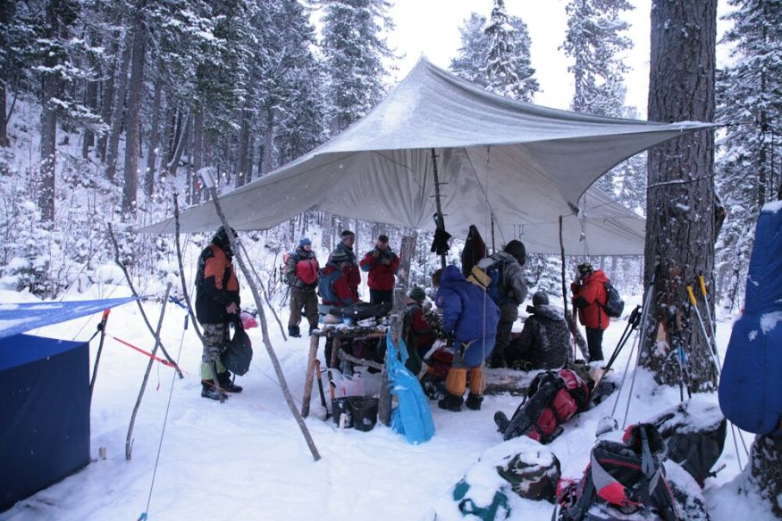 Тент Век 6х6 костровой