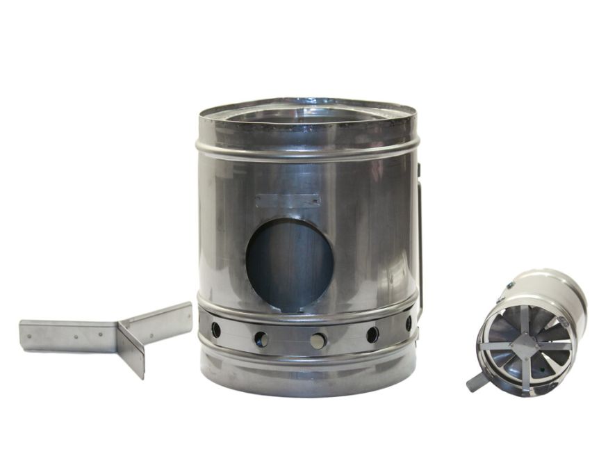 Турбопечка щепочница Век d 160мм