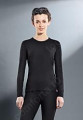 Комплект термобелья женский черный Everyday GUAHOO (Размер М)
