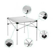 Cтол складной Aluminium RollingTable алюминиевый King Camp
