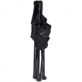 Стул складной в чехле до 100 кг, 39*39*64 см, чёрный