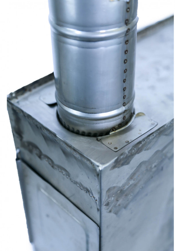 Печь походная Век Теплина (Титан)