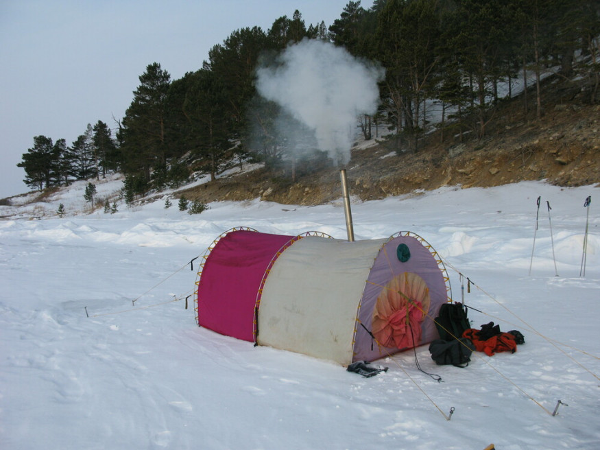Палатка Век Байкал-2 трехслойная