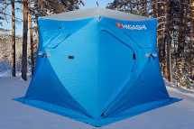 Палатка зимняя Higashi Pyramid Hot DC (трехслойная, два слоя утеплителя)