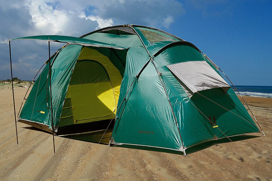 Montana 6 палатка TauMANN, зелёный