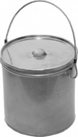 Котел Век круглый с крышкой 3л
