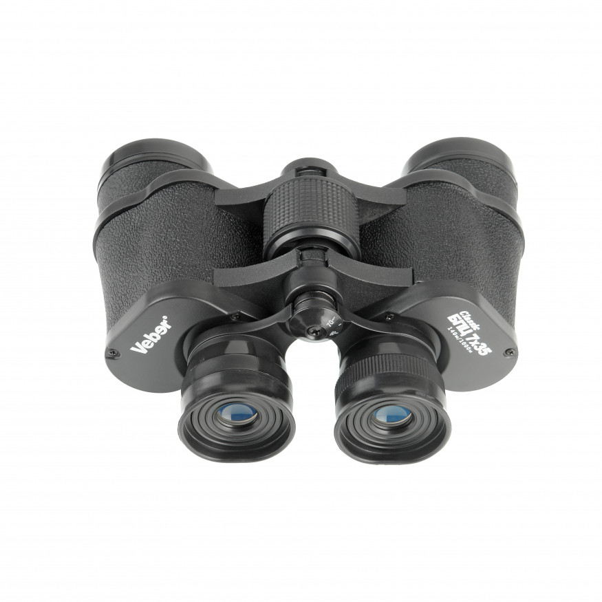 Бинокль Veber Classic БПЦ 7x35 VL черный, кожа