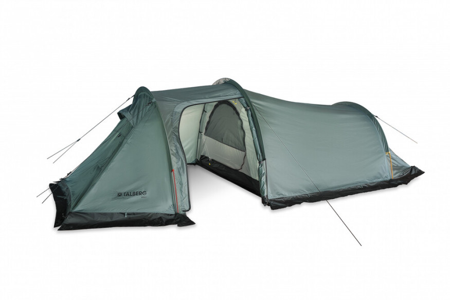 Палатка TALBERG Norga 2, двухместная, с выходом под трубу, зеленый цвет